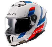 LS2 FF808 Stream II Full Face Helmet Vintage White/Blue/RedXL Vintage White,Blue,Red