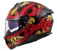 LS2 FF808 STREAM II DRAKO BLACK RED-06 3XL (L)