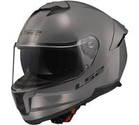 LS2 FF808 Stream II Dual Visor Full Face Motorcycle Helmet NARDO GREY-06 (XXL) 63-64cm