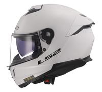 LS2 FF808 Stream II Solid Helmet, white, size XS for Men