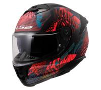 LS2 FF808 Stream II Full Face Helmet Jungle Matt Black/Pink/BlueL Matt Black,Pink,Blue