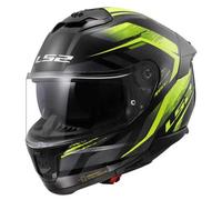 LS2 FF808 Stream II Full Face Helmet Black/Hi-Vis YellowS Black,Hi-Vis Yellow