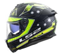 Ls2 Ff808 Stream Ii Galdam Full Face Helmet Black 2XL