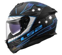 Ls2 Ff808 Stream Ii Galdam Full Face Helmet Black 2XL