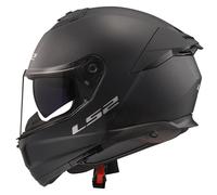 LS2 FF808 STREAM II MATT BLACK DUAL VISOR Ece22.06 FULL FACE MOTORCYCLE HELMET
