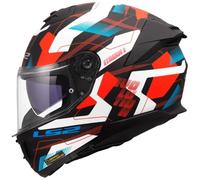 LS2 FF808 Stream II Mika Full Face Helmet White/Blue/RedXXL White,Blue,Red