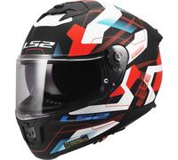 Ls2 Ff808 Stream Ii Mika 06 Full Face Helmet Black 3XL