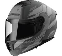 LS2 FF808 Stream II Shadow Helmet, grey, size L for Men