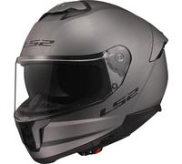 LS2 FF808 Stream II Dual Visor Full Face Motorcycle Helmet NARDO GREY-06 (XXL) 63-64cm
