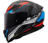 LS2 FF811 Vector 2 Carbon Full Face Motorcycle Helmet Savage White / Blue / Red