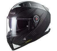 LS2 FF811 Vector 2 Motorcycle Motorbike Helmet - Splitter Black/White