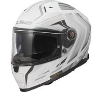 LS2 FF811 VECTOR II ALIZER full face helmet matt white-silver L