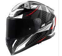 LS2 FF811 VECTOR II CARBON FIBRE FULL FACE DUAL VISOR MOTORCYCLE CRASH HELMET