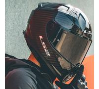 LS2 FF811 VECTOR II Carbon Full Face ECE2206 Motorbike Motorcycle Helmet + Visor