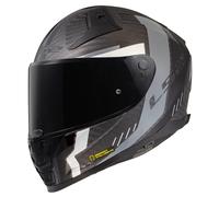 Ls2 Ff811 Vector Ii Carbon Grid Full Face Helmet Black 4XL