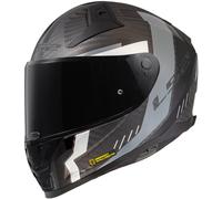 LS2 FF811 Vector II Carbon Grid Matt Black Grey Full Face S