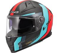 Ls2 Ff811 Vector Ii Carbon Grid Full Face Helmet Black S