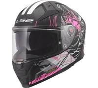LS2 FF811 VECTOR II DARFLO Integralhelm matt schwarz-pink XS