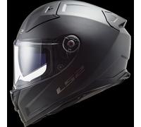 LS2 FF811 VECTOR II DUAL VISOR FIBREGLASS FULL FACE MOTORCYCLE HELMET MATT BLACK