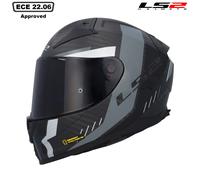 LS2 FF811 Vector II Full Face Helmet C Grid Matt Black/GreyL Matt Black,Grey