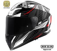 LS2 FF811 VECTOR II ECE22.06 DUAL VISOR FIBREGLASS FULL FACE MOTORCYCLE HELMET