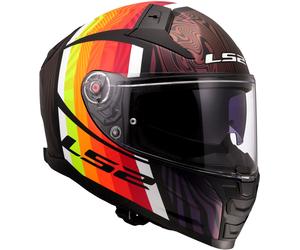 LS2 FF811 Vector II Freedom, full face helmet 4XL Black/Purple/Red/Yellow
