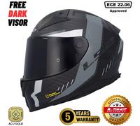 LS2 FF811 Vector II Carbon Grid Helmet, carbon, size XS for Men