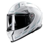 LS2 FF811 Vector II Full Face Helmet Alizer Matt White/Silver3XL Matt White,Silver