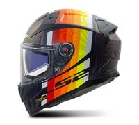 LS2 FF811 Vector II Full Face Helmet BlackXXS Black