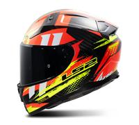 LS2 FF811 Vector II Full Face Helmet Red/YellowXXL Red,Yellow