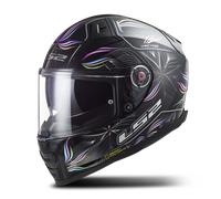 LS2 FF811 VECTOR II Full Face Helmet Tropical Black/WhiteXL Black,White