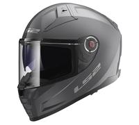 LS2 FF811 Vector II Full Face Motorcycle Helmet Fibreglass Black White Grey