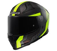Ls2 Ff811 Vector Ii Carbon Grid Full Face Helmet Black 3XL