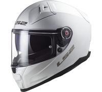 LS2 Vector II Solid Helmet, white, size L
