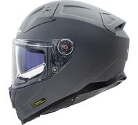 LS2 FF811 VECTOR II SOLID Integralhelm matt concrete grau XXS