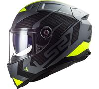 LS2 FF811 Vector II Splitter, full face helmet 4XL Matt Black/Grey/Neon-Yellow
