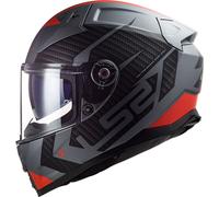 LS2 FF811 Vector II Splitter, full face helmet M Matt Black/Grey/Red