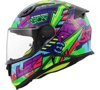 LS2 FF812 KID MINI FULL FACE CHILDS KIDS MOTORCYCLE HELMET SVENT GREEN BLUE