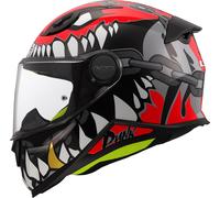 §LS2 FF812 Youth Full Face Helmet Grey-Red§