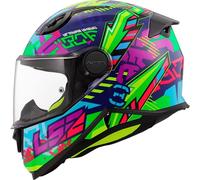 LS2 FF812 Kids Full Face Moto Motorcycle Motorbike Helmet Svent Blue Green