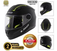 LS2 FF812 KIDS MINI MATT BLACK FULL FACE CHILDS KIDS MOTORCYCLE HELMET JUNIOR