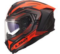 LS2 FF817 Challenger 2 Full Face Moto Motorcycle Motorbike Helmet Dravix Red