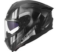 LS2 FF817 Challenger 2 Full Face Motorcycle Motorbike Helmet Nitro Black / Grey