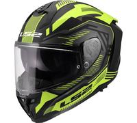 LS2 FF817 Challenger II Dravix, full face helmet XXL Matt Black/Grey/Neon-Yellow