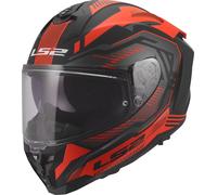 LS2 FF817 Challenger II Dravix Helmet, black/red, size XXL (63/64)