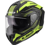 LS2 FF817 Challenger II Dravix Helmet, black/yellow, size M (57/58)