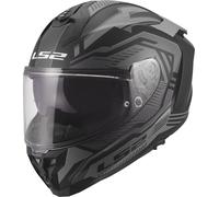 LS2 FF817 CHALLENGER II DRAVIX Integralhelm matt grau XL