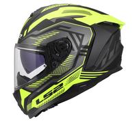 Ls2 Ff817 Challenger Ii Dravix Full Face Helmet Yellow,Black S