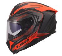 Ls2 Ff817 Challenger Ii Dravix Full Face Helmet Red,Black 3XL