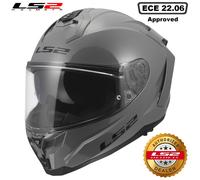 Ls2 Ff817 Challenger Ii Full Face Helmet Grey M